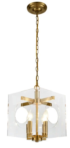 Four Light Chandelier TD10GD