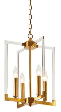 Four Light Chandelier TD19BR