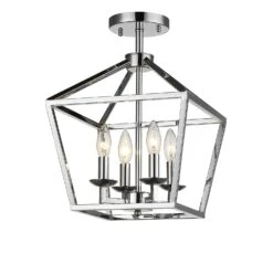 Four Light Chandelier YS6217-4SF