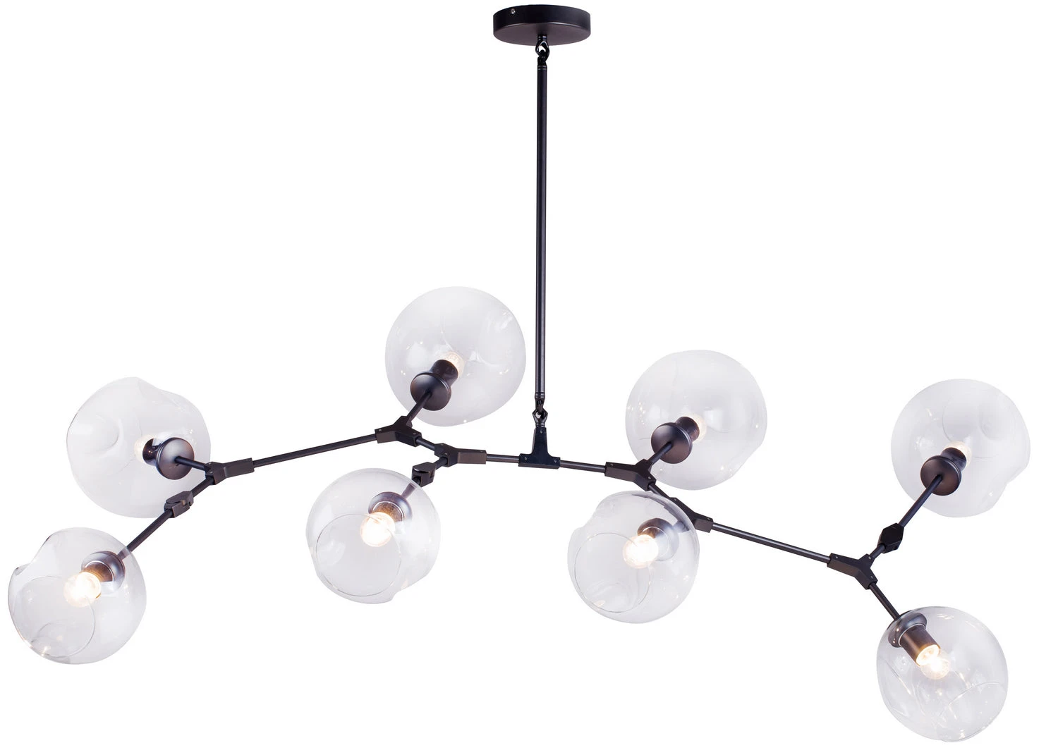 Eight Light Chandelier MA11XBLK